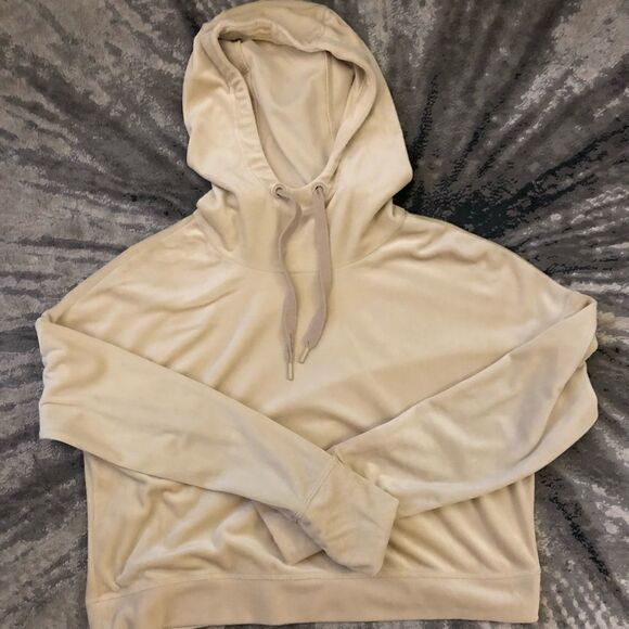 Aerie OFFLINE After Party Velour Hoodie - Picture 8 of 8